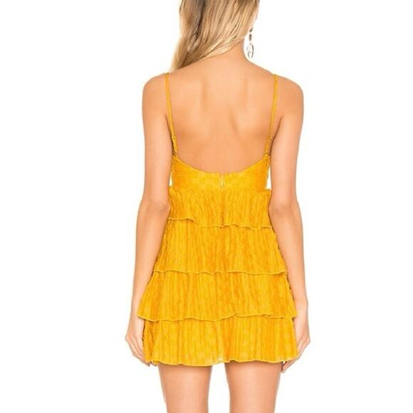 Majorelle Ruthanne Mini Dress in Mustard Yellow
Size Small NWT - Picture 5 of 10